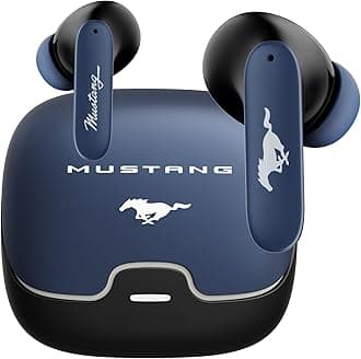 Boult x Mustang Derby Newly Launched Truly Wireless in Ear Earbuds with 100H Playtime, Built-in App Support, Dual Device Pairing, Quad Mic ENC, 45ms Low Latency, IPX5 Ear Buds TWS Bluetooth 5.4