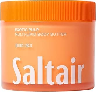Saltair Multi-Lipid Body Butter – Hydrating 24-Hour Moisture – Body Cream for Soft Skin & Barrier Support – Ceramides, Coconut Oil & Shea Butter for Dry Skin Care – Exotic Pulp, 10oz