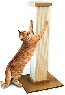 SmartCat Pioneer Pet Ultimate Scratching Post (Beige)