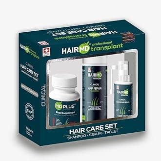 HairMDPost-Transplant Hair Repair Set – 1- Month Hair Repair Treatment with Repair Shampoo, Repair Serum, Hair Multivitamins – Advanced Hair Care Products with Biotin, Keratin, Collagen