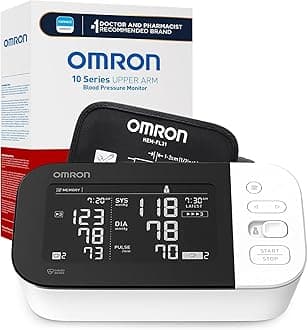 10 Series Blood Pressure Monitor for Home Use & Upper Arm Blood Pressure Cuff - #1 Doctor & Pharmacist Recommended Brand - Clinically Validated - Connect App