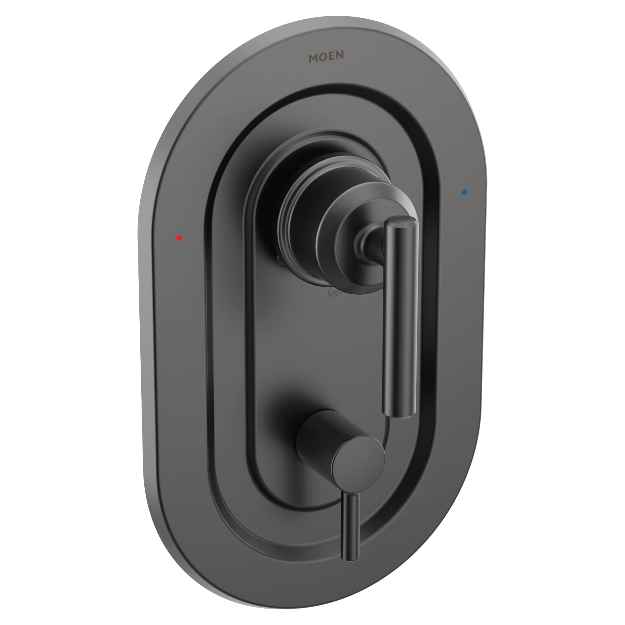Moen Gibson Matte Black Posi-Temp with Built-in 3-Function Transfer Valve Trim Kit, Valve Required, T2900BL