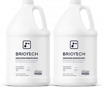 - Sanitizer Disinfectant Hypochlorous, Kill 99.99% of Viruses & Bacteria, Control Mold, Eliminate Odor, Gentle for Nursery & Play Rooms, Food Contact Surface Sanitizer, 1 Gallon Refill (2 Pack)