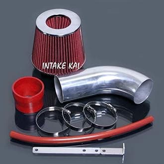 INTAKEKAI Performance Air Intake (Compatible with 2011-2015 HYUNDAI ACCENT 2011-2013 HYUNDAI VELOSTER 2012-2015 KIA RIO 1.6 1.6L L4 MODELS) (RED)
