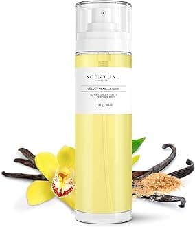 Ultra-Concentrated Hair & Body Perfume Mist, Long Lasting Women's Fragrance, Gourmand Perfumes for Women, Vegan and Cruelty Free (Velvet Vanilla Noir)