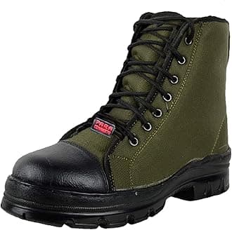 GenericKalibar Mens Polyurethane Army Military Light Weight Jungle Boot Shoes