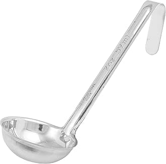 Winco LDI-20SH Stainless Steel 2 Oz. Ladle With 6" Handle-LDI-20SH