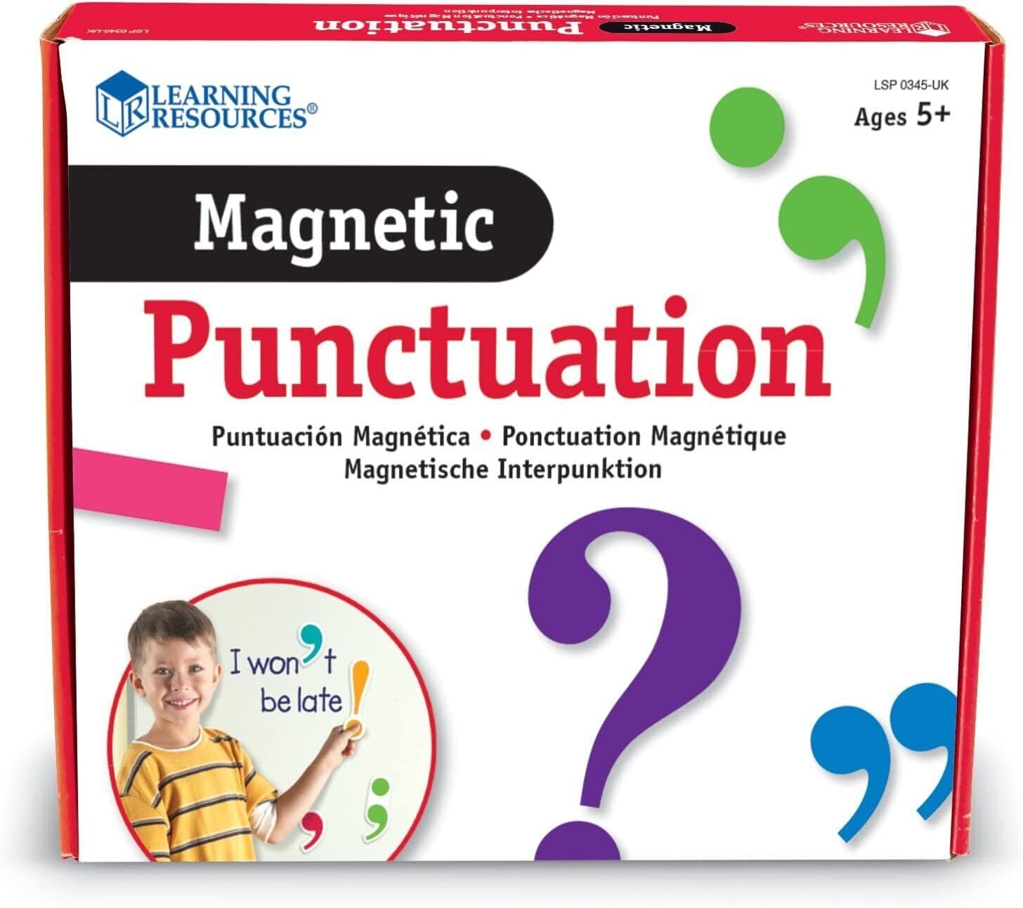 – Learning Resources Magnetic Punctuation