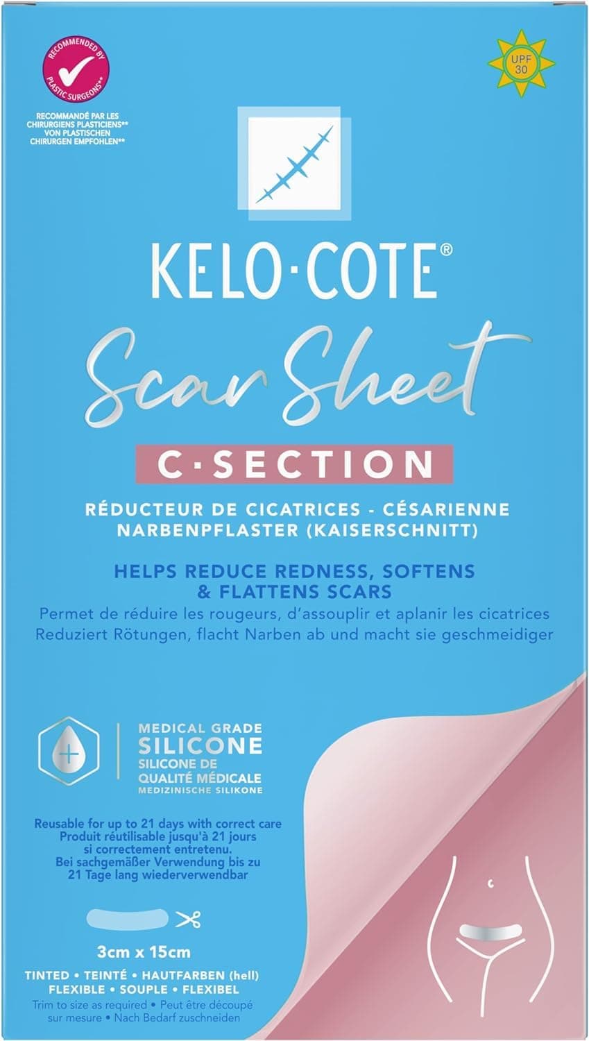 Kelo-Cote C-Section Scar Sheets