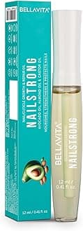 Nail Strong Oil for Cuticle Care, Nail Growth & Strength With Goodness of Almond Oil - Soft, Smooth, & Strong Lustrous Nails, 12 ml
