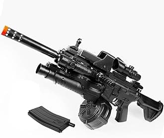 Modified High-end Trim Automatic Electric Gel Ball Blaster with 10 Pcs Accessories – Extended 60+ Foot Range