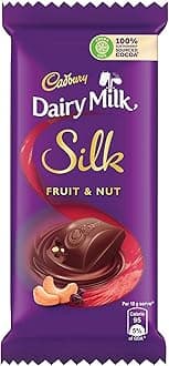 Cadbury Dairy Milk Silk Fruit & Nut Chocolate Bar, 55 Gram