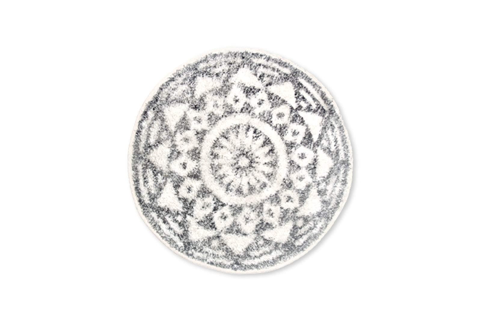 Berber Round Bath Mat 80 cm
