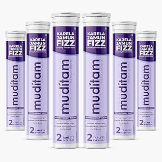 Karela Jamun Fizz Effervescent Tablets (2 Month Supply)