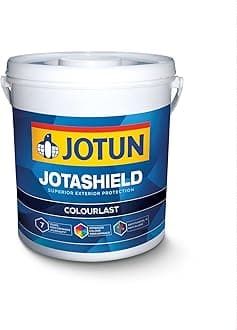 Jotun Jotashield ColourLast Matt Ultimate UV Protection & Long-Lasting Exterior Paint - 10L (White)