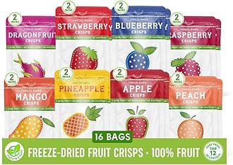 Nature's Turn Nature's Turn Freeze-Dried Fruit Snacks, Variety Of Superfruits, Pack Of 16 (0.53 Ounces Each)