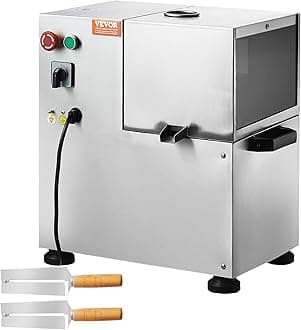 VEVOR Electric Sugarcane Juicer, 800W, Capable of Juicing 661LBS/H, Features 4 Stainless Steel Rollers and Automatic Pressure Adjustment, Ideal for Both Home and Commercial Use