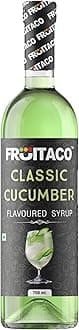 Fruitaco Cucumber Syrup: Perfect Mixer For Enhancing Mocktails & Cocktails, Drinks, And Mojitos At Parties, Conveniently Packaged In A 750Ml Bottle For All Your Mixing Needs