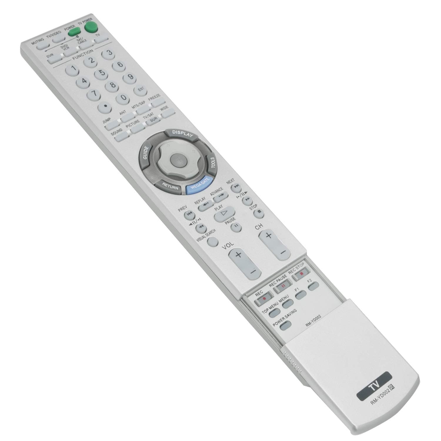 RM-YD002 Replace Remote Control RMYD002 fit for Sony LCD TV KDL-V26XBR1 KDL-V32XBR1 KDL-V40XBR1 KDF-E42A10 KDF-E42A11 KDF-E42A12 KDF-E50A10 KDF-E50A11 KDF-E50A12 KDF-E55A20 KDF-E60A20 KFE-50A10