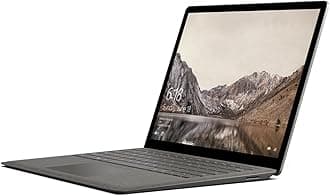 Microsoft Surface Laptop DAJ-00021 Laptop (Windows 10 S, Intel Core i7, 13.5" LCD Screen, Storage: 256 GB, RAM: 8 GB) Graphite Gold