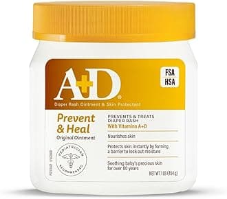 A+D A&D Original Diaper Ointment Jar, 1 Pound