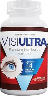 Eye Health Supplement – 14 Essential nutrients for Clear Vision, Blue Light Protection, and Long-Term Eye Health. Supports Clarity and Eye Wellness. 60 Capsules. (1 Pack)