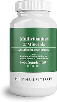 Advanced Multivitamin with Essential Nutrients - Immune Boosting, Prevent Vitamin Deficiencies & Energy Levels - Men & Women - 60 Capsules, Non-GMO, Vegetarian