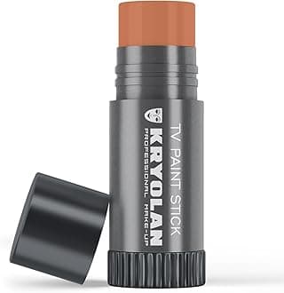 Kryolan TV Paint Stick - EF24 Kryolan Makeup Stick - Foundation Makeup - Makeup for TV, Theater, Stage, Acting, Face and Body, Full Coverage Cream Concealer Stick Foundation - Made in USA (25 g)