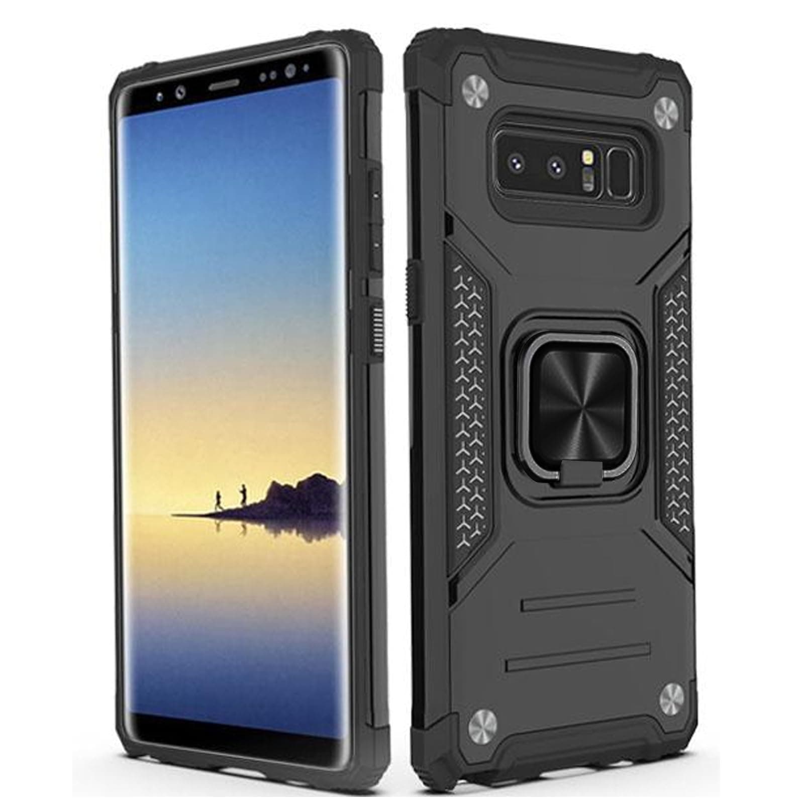 Case for Samsung Galaxy Note 8 Case, Armor Case with Stand, Military-Grade Drop Protection Case Cover,Shockproof Rugged Heavy Duty Protective Cover for Galaxy Note 8