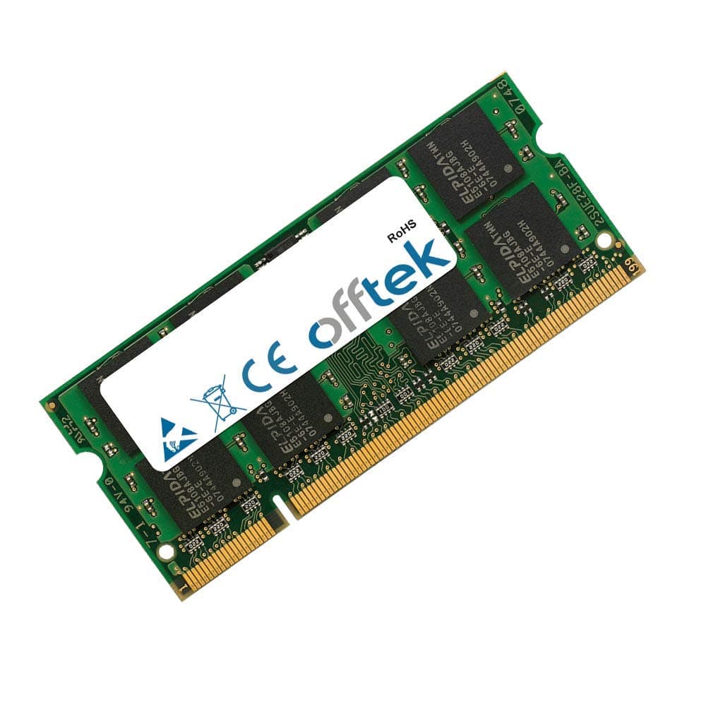 OFFTEK 2GB Replacement Memory RAM Upgrade for Asus Eee PC 1001PX (DDR2-6400) Laptop Memory