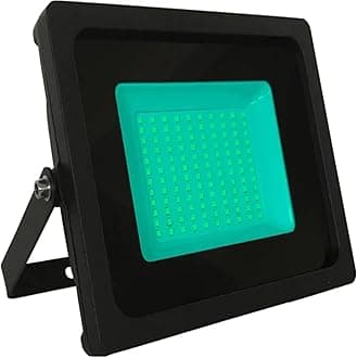 50W (Cyan) LED Slimline Floodlight, IP65 Rated, 120-Degree Beam Angle, 400W Equivalent, A+ Energy Efficient