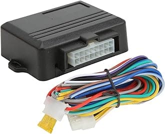 Aramox Power Window Closer Module, 12V Universal Auto Power Window Closer Roll Up Module ABS Black for 4 Door Cars