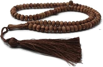Handmade Olive Wood 99 Beads Tasbeeh Misbaha Islamic Gift Tasbih Prayer Beads Tesbih 5x7 mm Small Size Dhikr Rosary