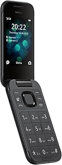 2660 Flip 4G Volte keypad Phone with Dual SIM, Dual Screen, inbuilt MP3 Player & Wireless FM Radio | 1 Year Replacement Guarantee | Black