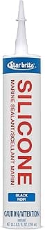 STAR BRITE Silicone Sealant Black 10.3 OZ. (082123)