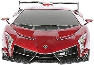 RW 1/24 Scale Lamborghini Veneno Car Radio Remote Control Sport Racing Car RC,Red