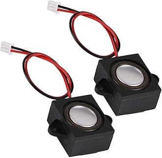 2PCS 4 Ohm 3 Watt Mini Speaker - Full-Range Portable Advertising Speaker with JST-PH2.0mm-2 pin Terminal