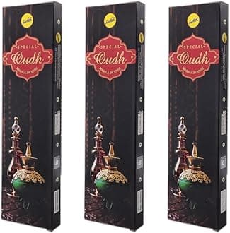 Special Oudh Incense Sticks for home and office 50g (Pack of 3, Special Oudh Cambodian)