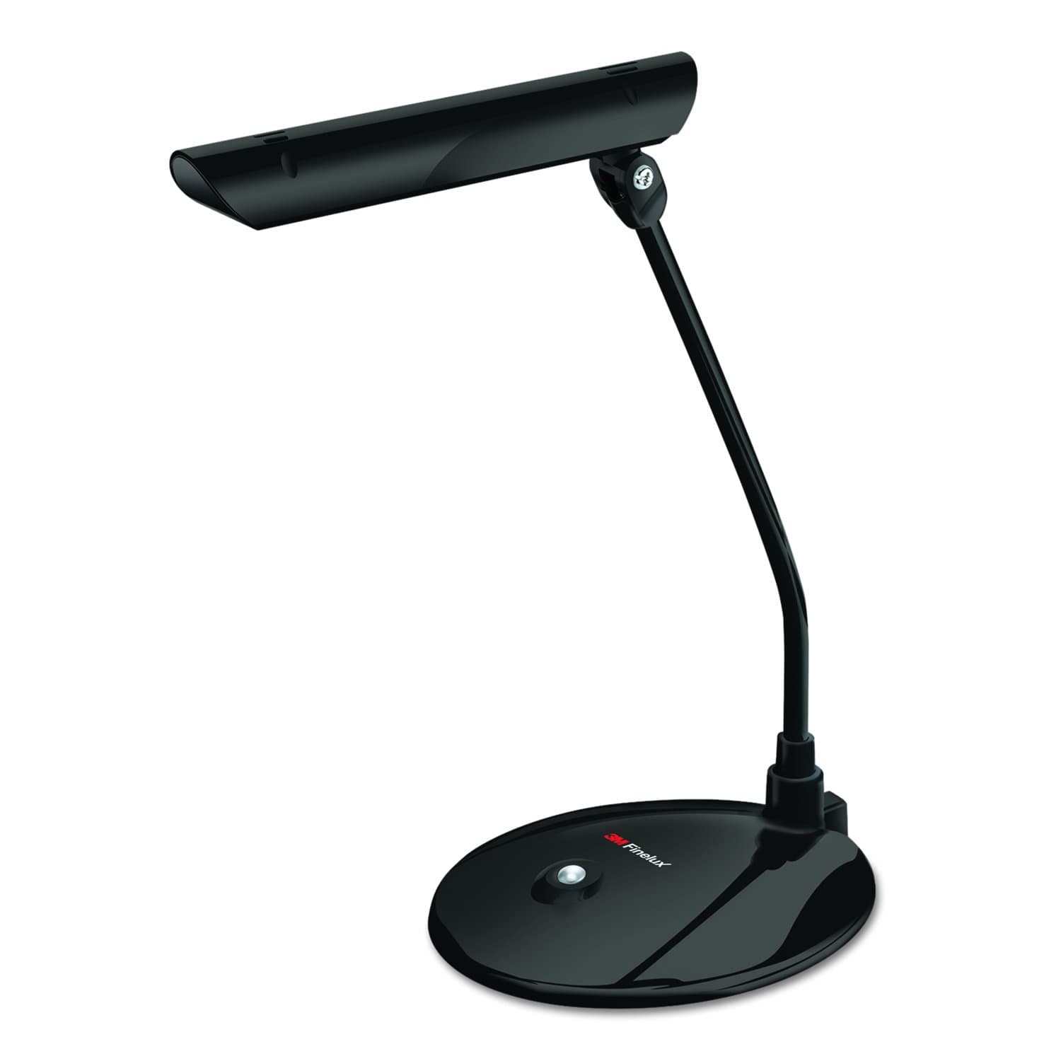 Polarizing LED Task Light Desk Lamp, Touch Switch, Single Brightness Setting, Easy Adjust, UL Approved, Black