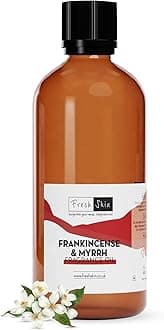 freshskin beauty ltd | Frankincense & Myrrh Fragrance Oil 100ml - Candles, Bath Bombs, Soap Making, Reed Diffusers & Wax Melts - Cosmetic Grade - Vegan Friendly
