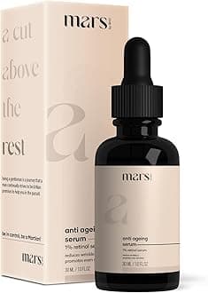 Anti Aging, Niacinamide Serum, Reduces Wrinkles & Dullness, Powered With 5% Niacinamide, 1% Retinol, Hyaluronic Acid & Vitamin C | Chemical Free (30 ml - Pack of 1)