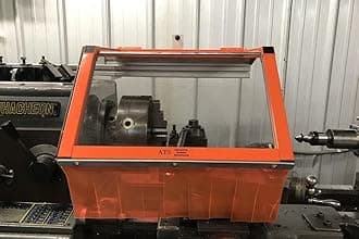 ATS Safety, LG-TR3-18, 18" Wide Lathe Safety Guard, for up to 10" Chuck