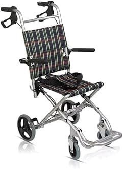 - VMS Careline Foldable Lightweight Portable Travel Wheelchair – Aircraft Cabin Friendly, Compact & Easy Carry - TRIP