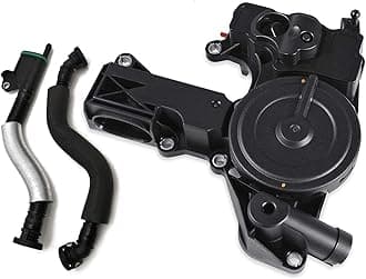 PCV Valve Engine Crankcase Vent Oil Separator Breather Hose Kit fit for Audi A3 A4 A5 Q5 TT VW Beetle CC Jetta Passat Tiguan 1.8 2.0TSI Replace 06H103495AB, 06H103495AH, 06H103495B
