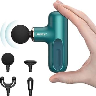 Super Mini Massage Gun, Percussion Deep Tissue Massager, Compact Travel-Friendly Portable Handheld Massager for Athletes and Home Use, FSA and HSA Eligible