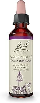 Bach Original Flower Remedy Dropper, 20 ml, Water Violet Flower Essence