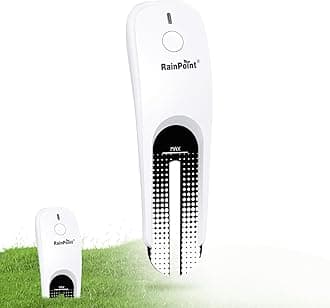 RainPoint 3-in-1 APP Remote Monitoring WiFi Soil Meter - CAN NOT USE Alone, Moisture/Air Temperature/Light Intensity Monitor and Custom Alert, IP66 Waterproof Wireless Sensor for Plant Indoor/Outdoor