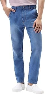 Men Mid Rise Slim Fit Washed Jeans Stretchable