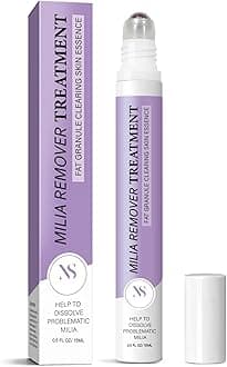 Milia Remover for Face: Facial Serum for Clearer, Balanced-Looking Skin, Blackheads - Lightweight Daily Facial Milia Cream for Sensitive Skin and Women Skincare