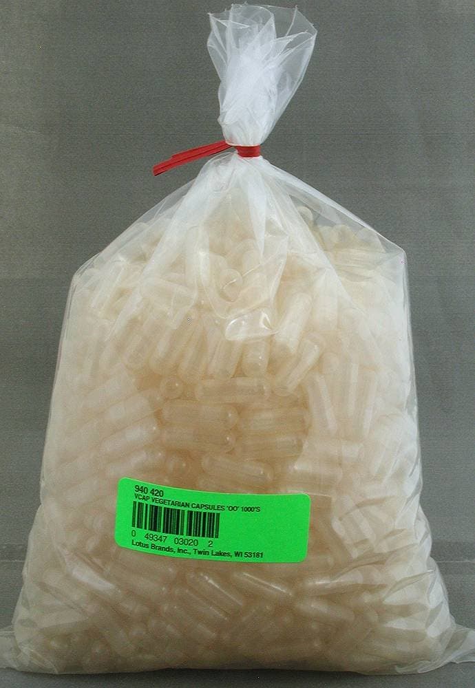 Empty Capsules Empty OO 60gm aprox 500 caps